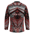Aotearoa Iwi Ngapuhi Personalised Hockey Jersey Maori Kowhaiwhai Pattern