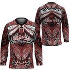 Aotearoa Iwi Ngapuhi Personalised Hockey Jersey Maori Kowhaiwhai Pattern