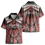 Aotearoa Iwi Ngapuhi Personalised Kid Hawaiian Shirt Maori Kowhaiwhai Pattern