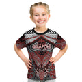 Aotearoa Iwi Ngapuhi Personalised Kid T Shirt Maori Kowhaiwhai Pattern