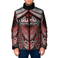 Aotearoa Iwi Ngapuhi Personalised Padded Jacket Maori Kowhaiwhai Pattern