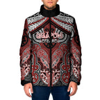 Aotearoa Iwi Ngapuhi Personalised Padded Jacket Maori Kowhaiwhai Pattern