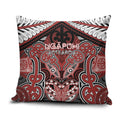 Aotearoa Iwi Ngapuhi Pillow Cover Maori Kowhaiwhai Pattern