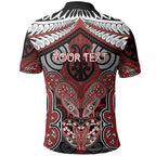 Aotearoa Iwi Ngapuhi Personalised Polo Shirt Maori Kowhaiwhai Pattern