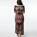 Aotearoa Iwi Ngapuhi Personalised Puletasi Maori Kowhaiwhai Pattern