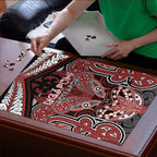 Aotearoa Iwi Ngapuhi Puzzle Maori Kowhaiwhai Pattern