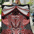 Aotearoa Iwi Ngapuhi Quilt Maori Kowhaiwhai Pattern