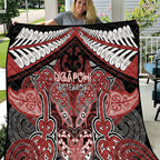 Aotearoa Iwi Ngapuhi Quilt Maori Kowhaiwhai Pattern