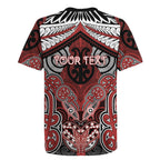 Aotearoa Iwi Ngapuhi Personalised Rugby Jersey Maori Kowhaiwhai Pattern