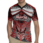 Aotearoa Iwi Ngapuhi Personalised Rugby Jersey Maori Kowhaiwhai Pattern