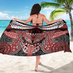 Aotearoa Iwi Ngapuhi Sarong Maori Kowhaiwhai Pattern