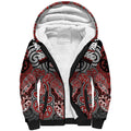 Aotearoa Iwi Ngapuhi Personalised Sherpa Hoodie Maori Kowhaiwhai Pattern