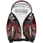 Aotearoa Iwi Ngapuhi Personalised Sherpa Hoodie Maori Kowhaiwhai Pattern