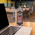 Aotearoa Iwi Ngapuhi Personalised Skinny Tumbler Maori Kowhaiwhai Pattern