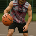 Aotearoa Iwi Ngapuhi Personalised Sleeveless Hoodie Maori Kowhaiwhai Pattern