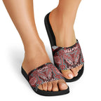 Aotearoa Iwi Ngapuhi Slide Sandals Maori Kowhaiwhai Pattern