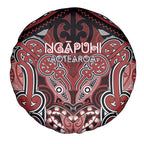 Aotearoa Iwi Ngapuhi Spare Tire Cover Maori Kowhaiwhai Pattern