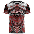 Aotearoa Iwi Ngapuhi Personalised T Shirt Maori Kowhaiwhai Pattern