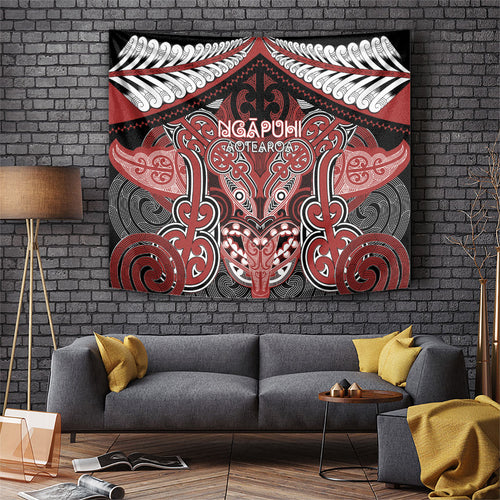 Aotearoa Iwi Ngapuhi Tapestry Maori Kowhaiwhai Pattern