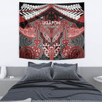 Aotearoa Iwi Ngapuhi Tapestry Maori Kowhaiwhai Pattern