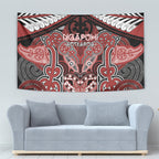 Aotearoa Iwi Ngapuhi Tapestry Maori Kowhaiwhai Pattern
