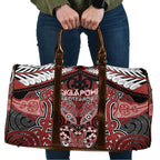 Aotearoa Iwi Ngapuhi Travel Bag Maori Kowhaiwhai Pattern