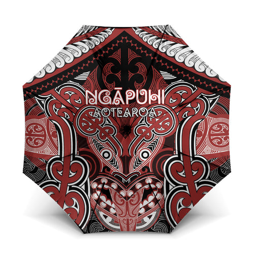 Aotearoa Iwi Ngapuhi Umbrella Maori Kowhaiwhai Pattern