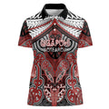 Aotearoa Iwi Ngapuhi Personalised Women Polo Shirt Maori Kowhaiwhai Pattern