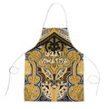 Aotearoa Iwi Ngati Whatua Apron Maori Kowhaiwhai Pattern
