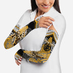 Aotearoa Iwi Ngati Whatua Personalised Arm Sleeves Maori Kowhaiwhai Pattern