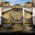 Aotearoa Iwi Ngati Whatua Back Car Seat Cover Maori Kowhaiwhai Pattern