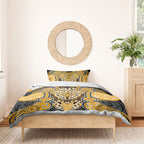 Aotearoa Iwi Ngati Whatua Bedding Set Maori Kowhaiwhai Pattern