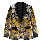 Aotearoa Iwi Ngati Whatua Personalised Blazer Maori Kowhaiwhai Pattern