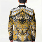 Aotearoa Iwi Ngati Whatua Personalised Blazer Maori Kowhaiwhai Pattern