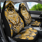 Aotearoa Iwi Ngati Whatua Car Seat Cover Maori Kowhaiwhai Pattern