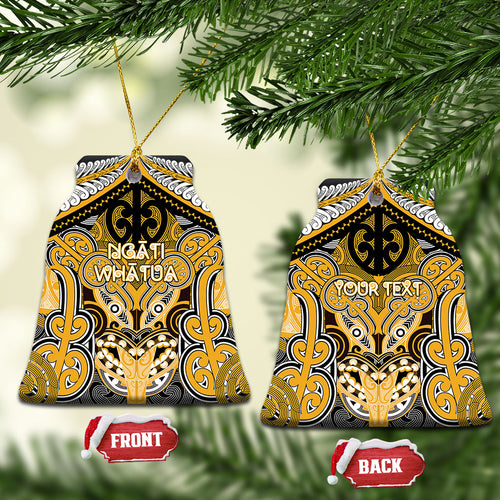 Aotearoa Iwi Ngati Whatua Personalised Ceramic Ornament Maori Kowhaiwhai Pattern