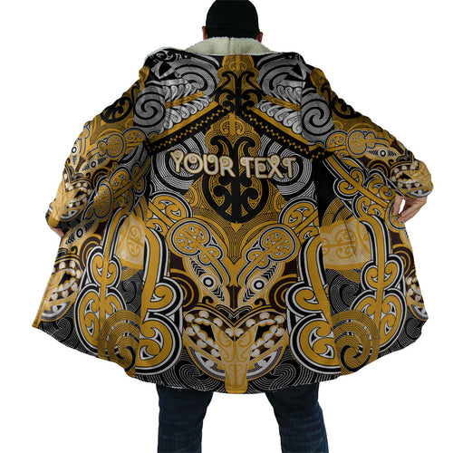 Aotearoa Iwi Ngati Whatua Personalised Cloak Maori Kowhaiwhai Pattern