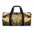 Aotearoa Iwi Ngati Whatua Duffle Bag Maori Kowhaiwhai Pattern