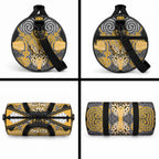 Aotearoa Iwi Ngati Whatua Duffle Bag Maori Kowhaiwhai Pattern