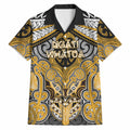 Aotearoa Iwi Ngati Whatua Personalised Hawaiian Shirt Maori Kowhaiwhai Pattern