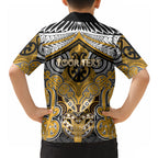 Aotearoa Iwi Ngati Whatua Personalised Hawaiian Shirt Maori Kowhaiwhai Pattern