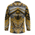Aotearoa Iwi Ngati Whatua Personalised Hockey Jersey Maori Kowhaiwhai Pattern