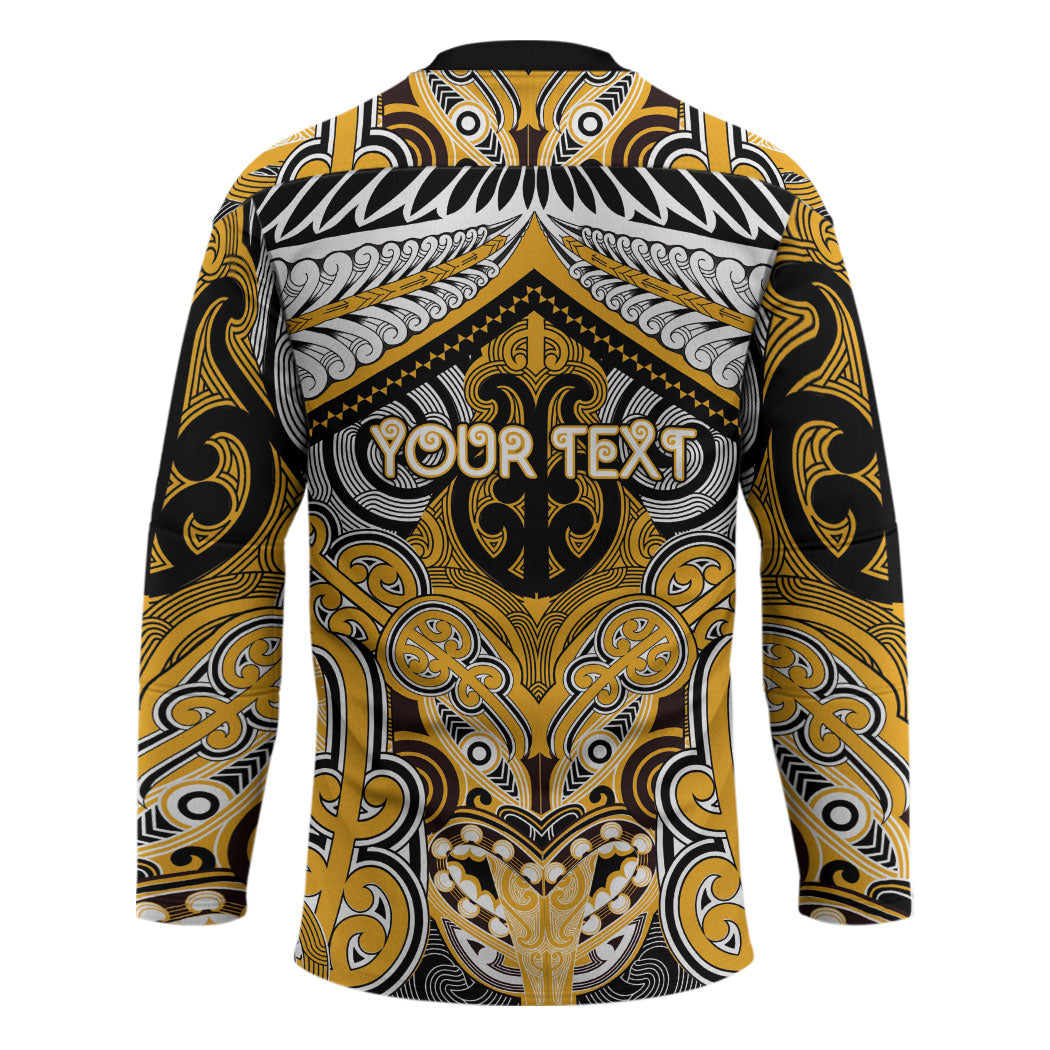 Aotearoa Iwi Ngati Whatua Personalised Hockey Jersey Maori Kowhaiwhai Pattern