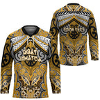 Aotearoa Iwi Ngati Whatua Personalised Hockey Jersey Maori Kowhaiwhai Pattern