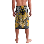 Aotearoa Iwi Ngati Whatua Personalised Lavalava Maori Kowhaiwhai Pattern