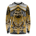 Aotearoa Iwi Ngati Whatua Personalised Long Sleeve Shirt Maori Kowhaiwhai Pattern