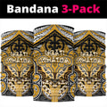 Aotearoa Iwi Ngati Whatua Neck Gaiter Maori Kowhaiwhai Pattern