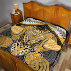 Aotearoa Iwi Ngati Whatua Quilt Maori Kowhaiwhai Pattern