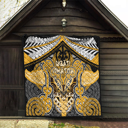Aotearoa Iwi Ngati Whatua Quilt Maori Kowhaiwhai Pattern