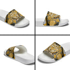 Aotearoa Iwi Ngati Whatua Slide Sandals Maori Kowhaiwhai Pattern
